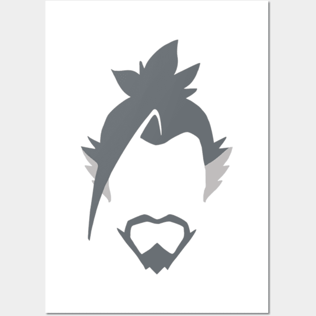 Hanzo Icon Wall Art by Genessis